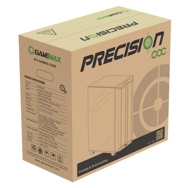 کیس کامپیوتر گیم مکس GameMax Precision ARGB
