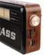 رادیو اسپیکر بلوتوثی گولون X-Bass RX-BT168