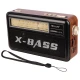 رادیو اسپیکر بلوتوثی گولون X-Bass RX-BT168