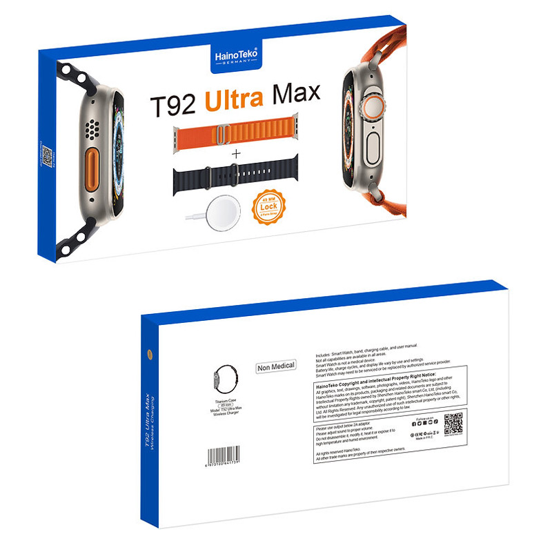 ساعت هوشمند هاینوتکو HainoTeko T92 Ultra Max 49mm