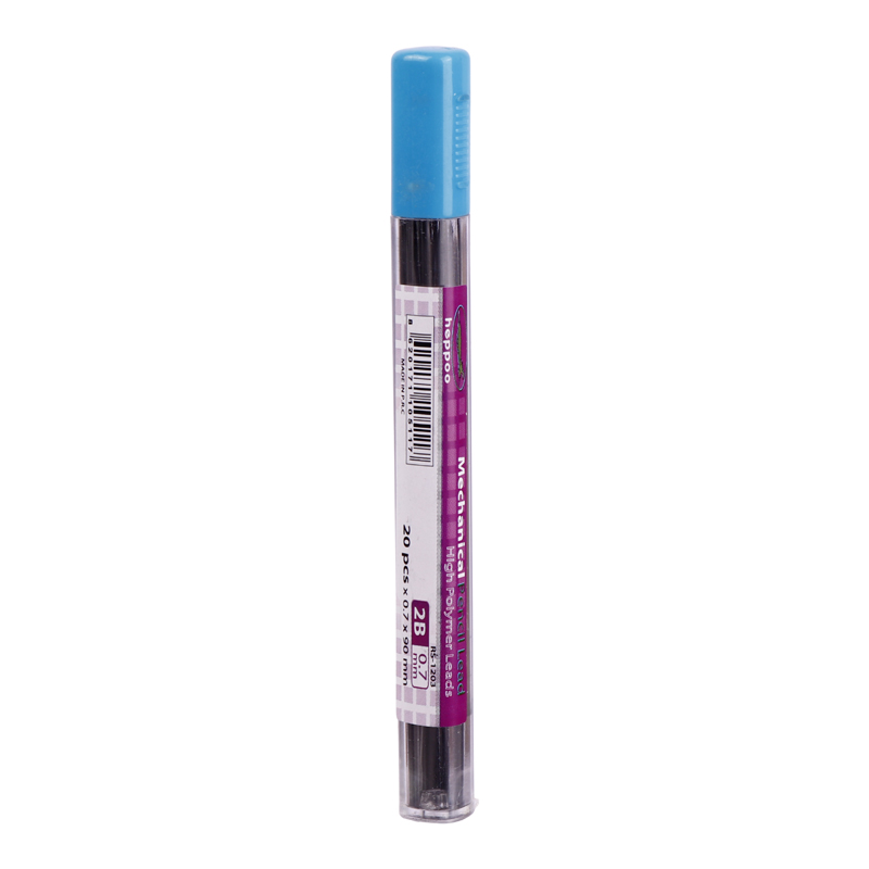 نوک مداد نوکی Heppoo RS-1203 0.7mm 2B بسته 12 عددی