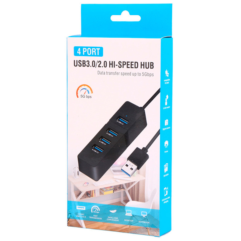 هاب 4 پورت USB3.0 های اسپید