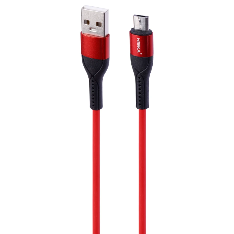 کابل میکرو یو اس بی فست شارژ 4 آمپر هیسکا LX-301 طول 1 متر