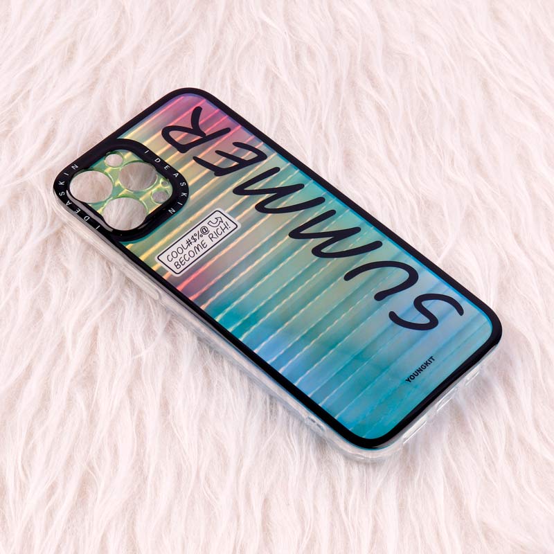 قاب هولوگرامی Idea Skin Youngkit آیفون iPhone 12 Pro Max محافظ لنزدار