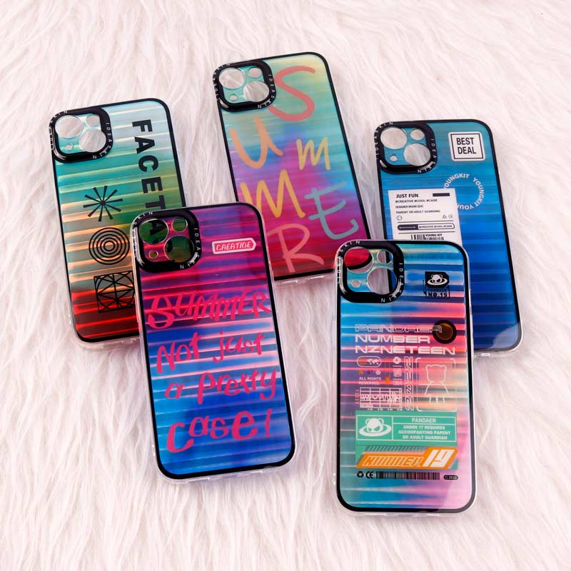 قاب هولوگرامی Idea Skin Youngkit آیفون iPhone 13 محافظ لنزدار