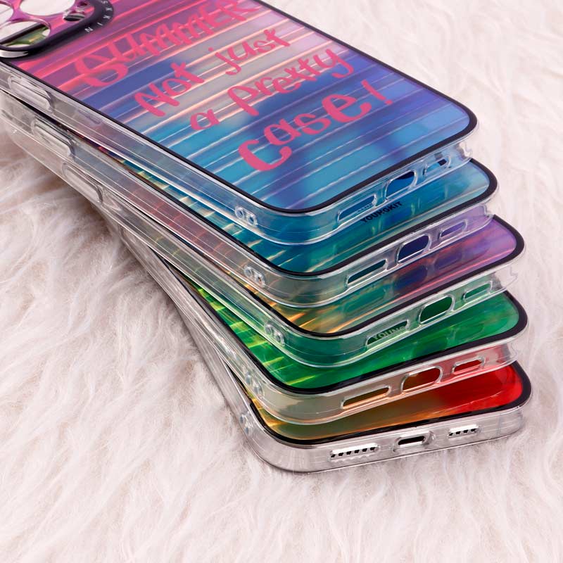 قاب هولوگرامی Idea Skin Youngkit آیفون iPhone 13 Pro Max محافظ لنزدار