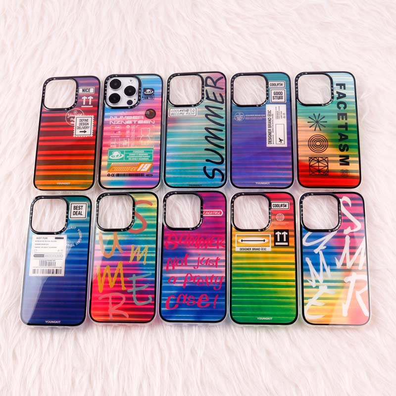 قاب Idea Skin Youngkit هولوگرامی iPhone 14 Pro