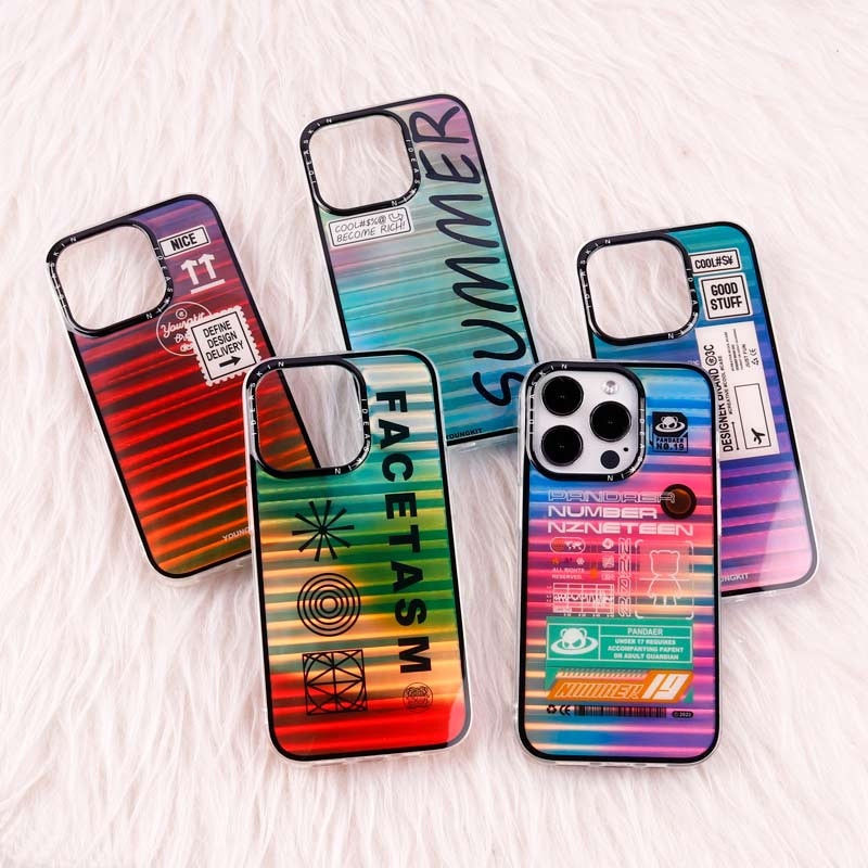 قاب Idea Skin Youngkit هولوگرامی iPhone 14 Pro
