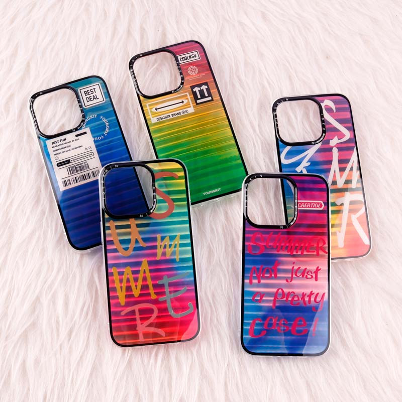 قاب Idea Skin Youngkit هولوگرامی iPhone 14 Pro