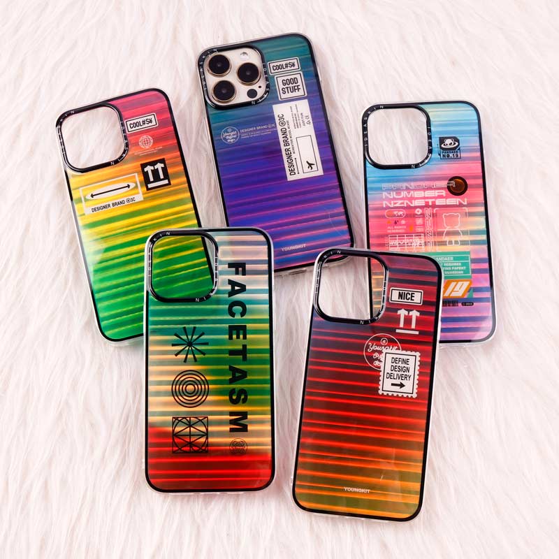 قاب Idea Skin Youngkit هولوگرامی iPhone 14 Pro Max