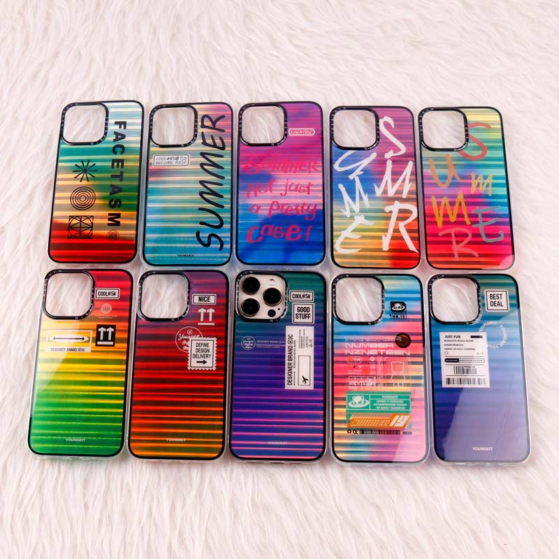 قاب Idea Skin Youngkit هولوگرامی iPhone 14 Pro Max