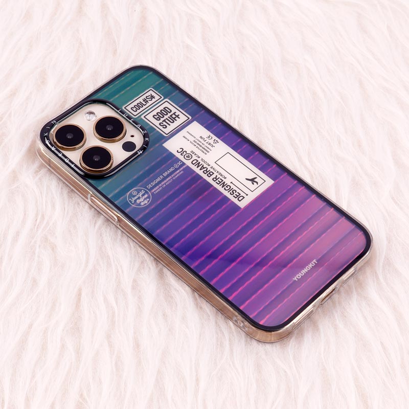 قاب Idea Skin Youngkit هولوگرامی iPhone 14 Pro Max
