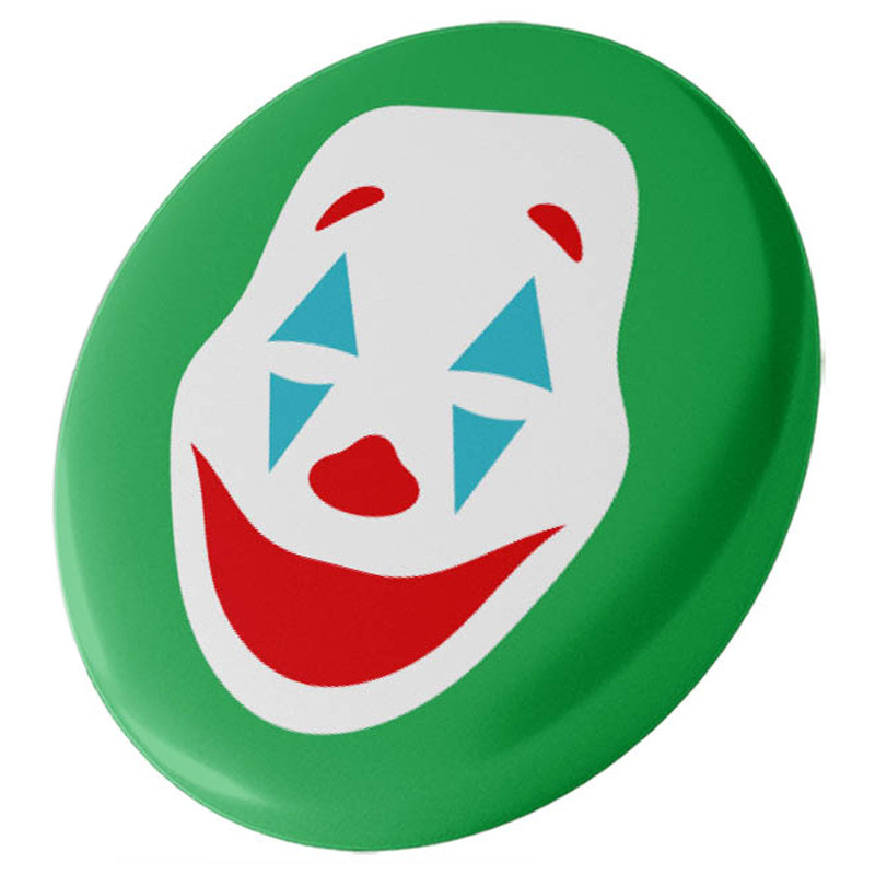 پیکسل سنجاقی Joker زمینه سبز