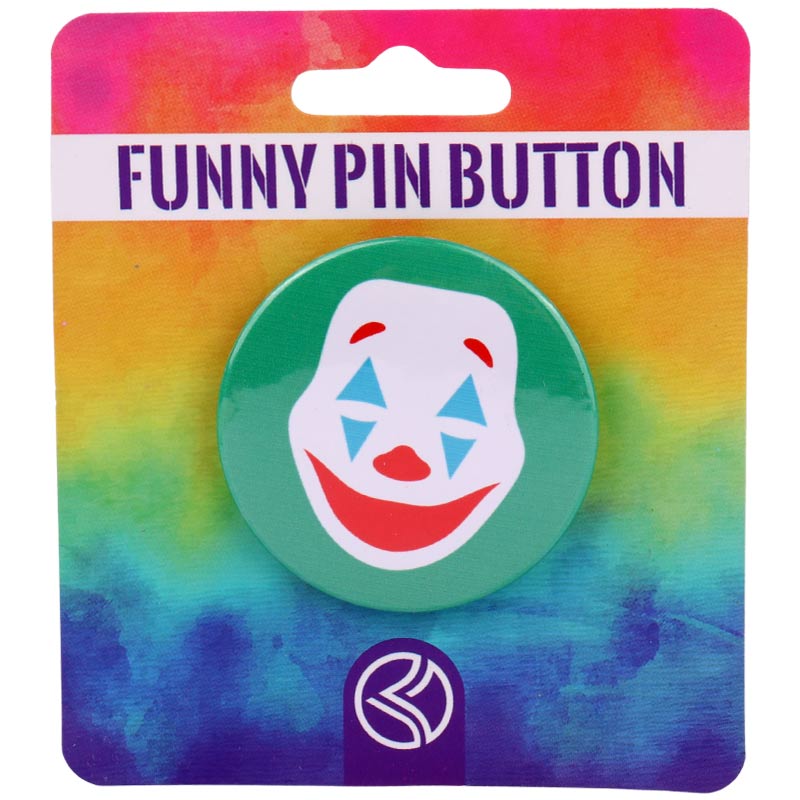 پیکسل سنجاقی Joker زمینه سبز