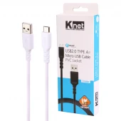 کابل میکرو یو اس بی فست شارژ کی نت K-C536 طول 1 متر