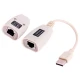 مبدل افزایش طول USB تحت شبکه کی نت USB-RJXT طول 45 متر