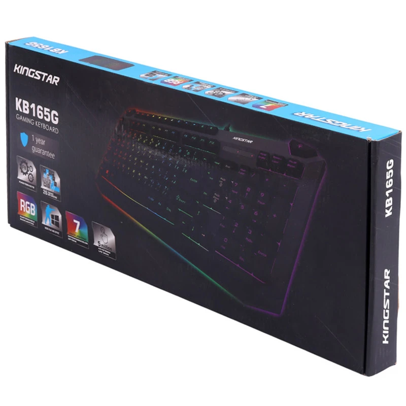 کیبورد گیمینگ کینگ استار KB165G