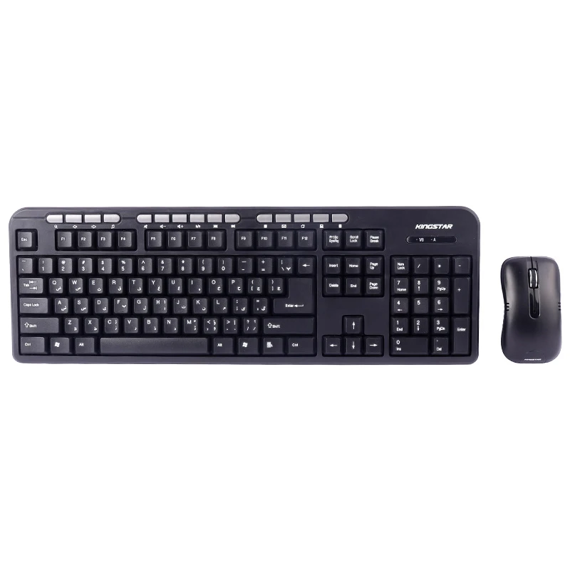 کیبورد و موس بی سیم کینگ استار KBM265W