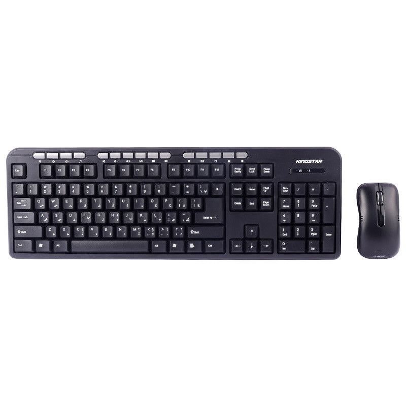 کیبورد و موس بی سیم کینگ استار KBM265W