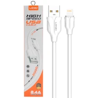 کابل آیفونی فست شارژ Ldnio LS-362 2.4A 2m