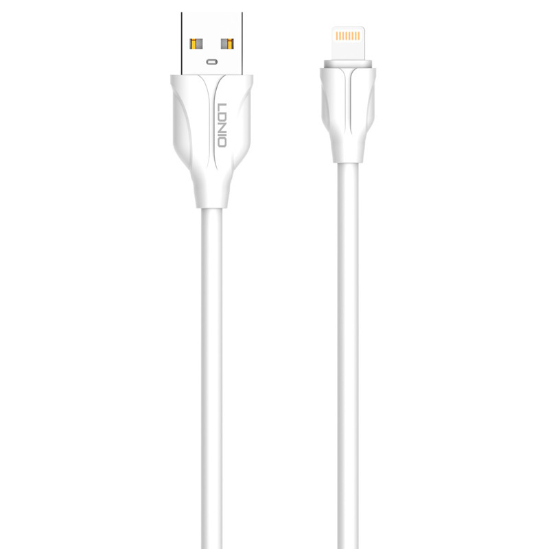 کابل آیفونی فست شارژ Ldnio LS-362 2.4A 2m