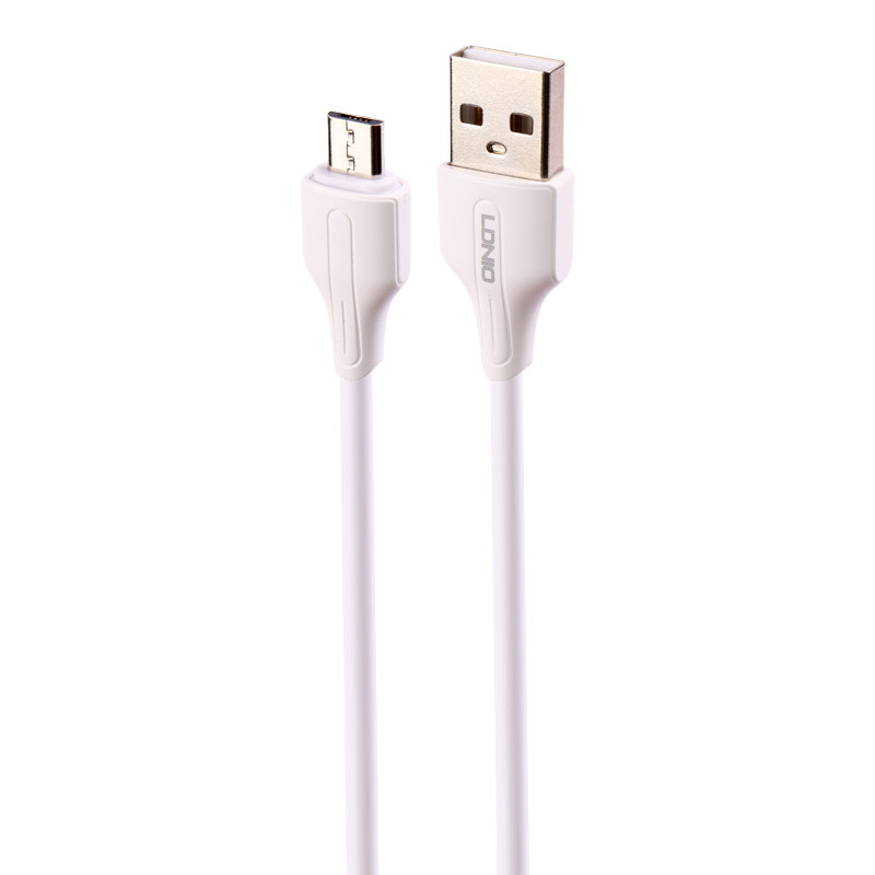 کابل کوتاه میکرو یو اس بی فست شارژ Ldnio LS540 2.4A 20cm