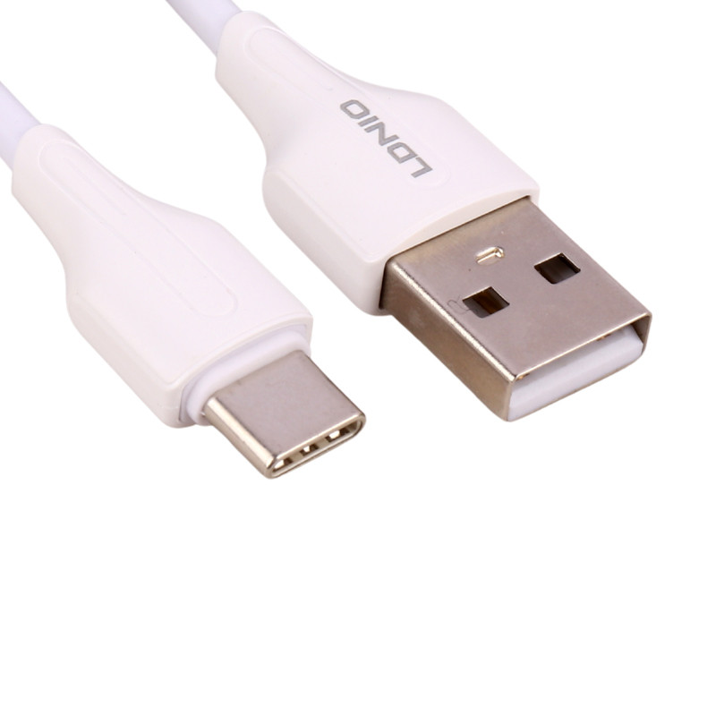 کابل کوتاه تایپ سی فست شارژ Ldnio LS540 2.4A 20cm