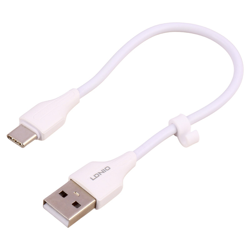 کابل کوتاه تایپ سی فست شارژ Ldnio LS540 2.4A 20cm