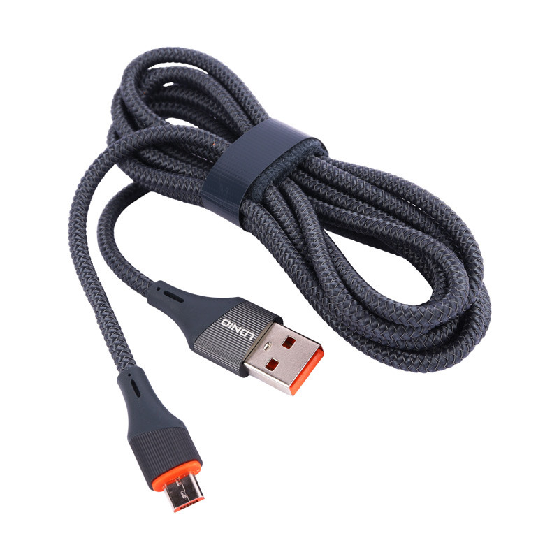 کابل میکرو یو اس بی فست شارژ Ldnio LS632 30W 2m