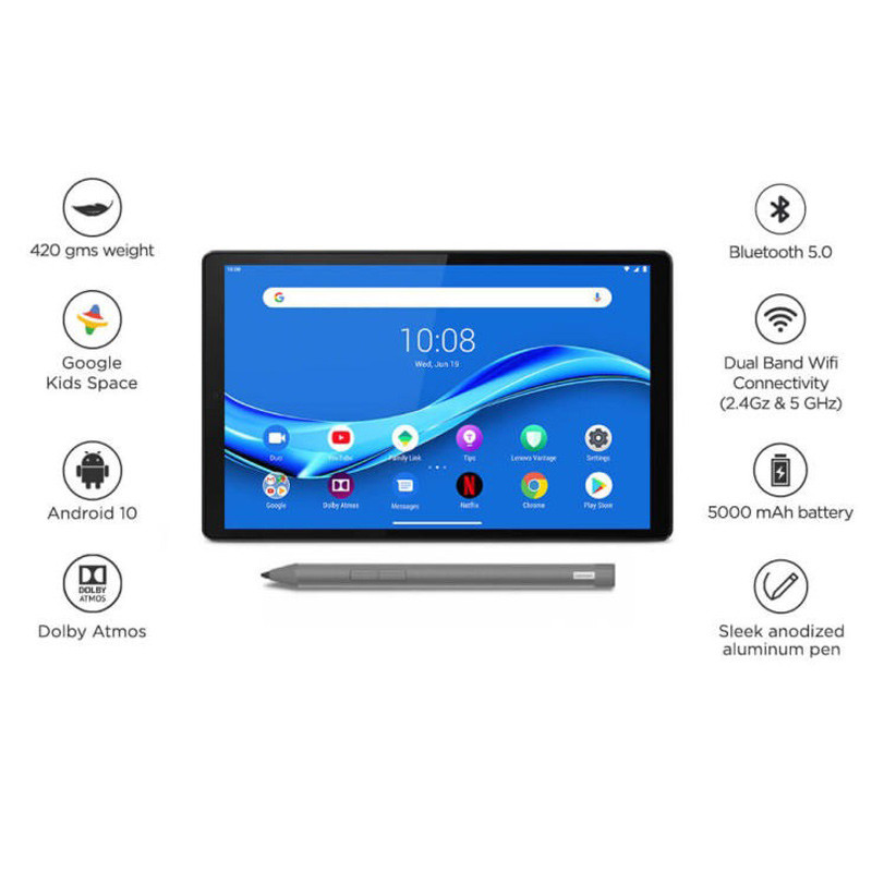 تبلت لنوو "Lenovo Tab M10 HD 64GB 10.1