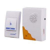 زنگ بی سیم دوشاخه دار Luckarm 8308