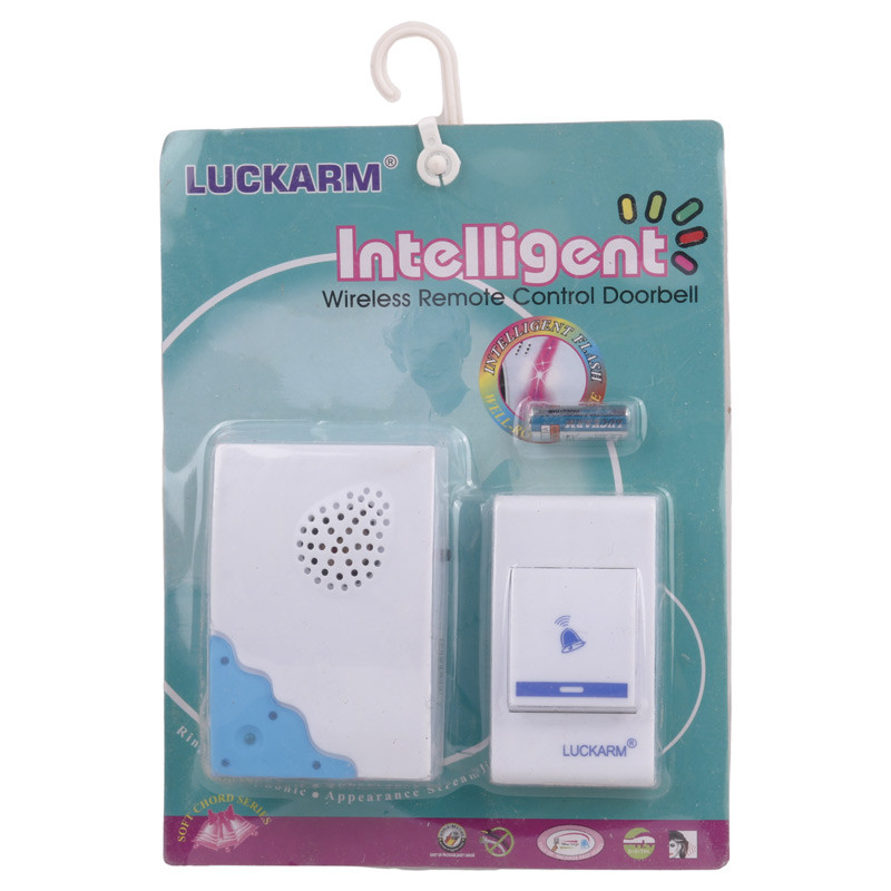 زنگ بی سیم دوشاخه دار Luckarm 8308
