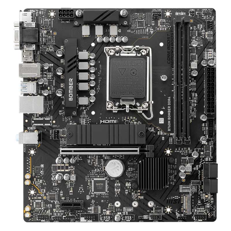 مادربرد ام اس آی B760M BOMBER DDR4