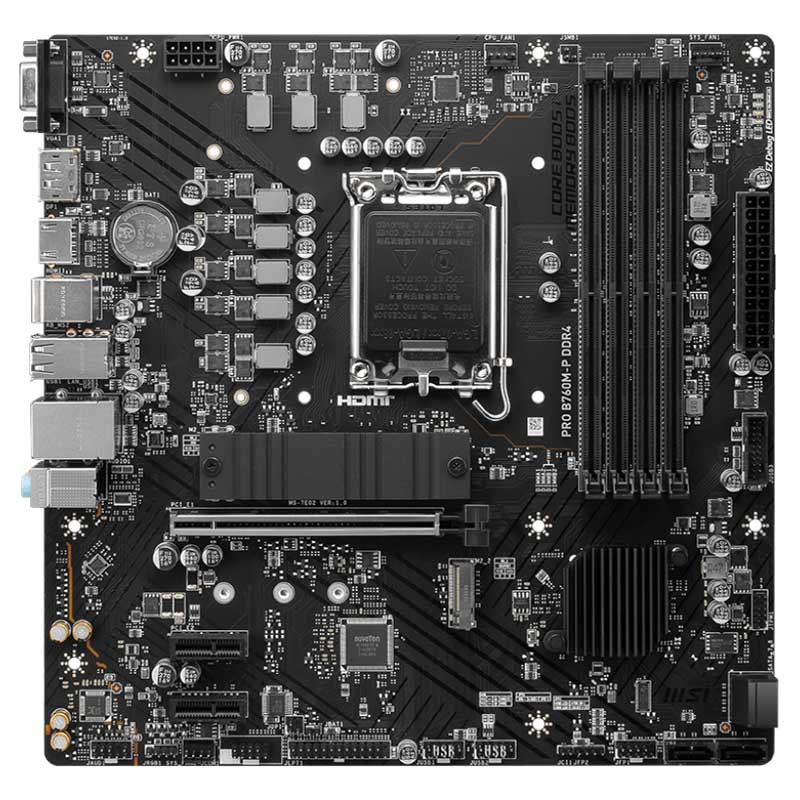 مادربرد ام اس آی Pro B760M-P DDR4