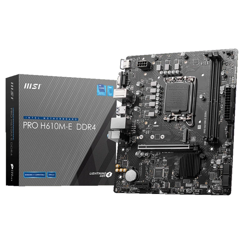 مادربرد ام اس آی Pro H610M-E DDR4