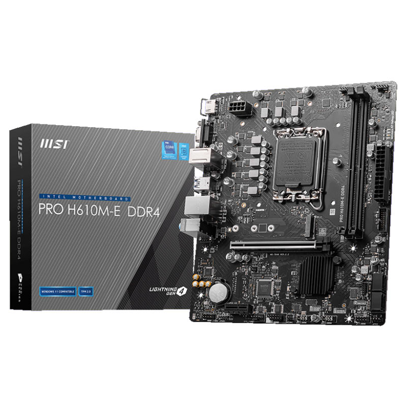مادربرد ام اس آی Pro H610M-E DDR4