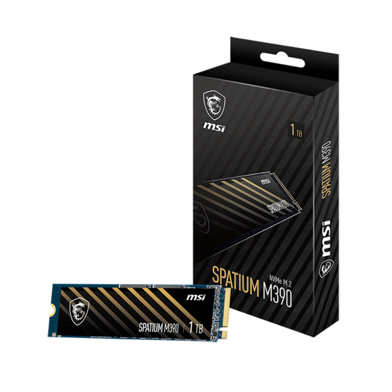 حافظه SSD ام اس آی MSI Spatium M390 1TB M.2