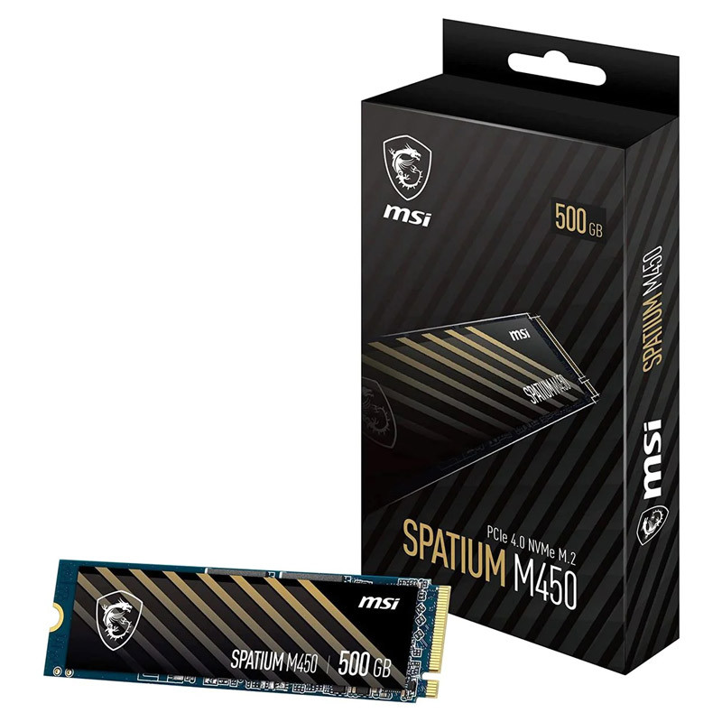 حافظه SSD ام اس آی MSI Spatium M450 500GB M.2