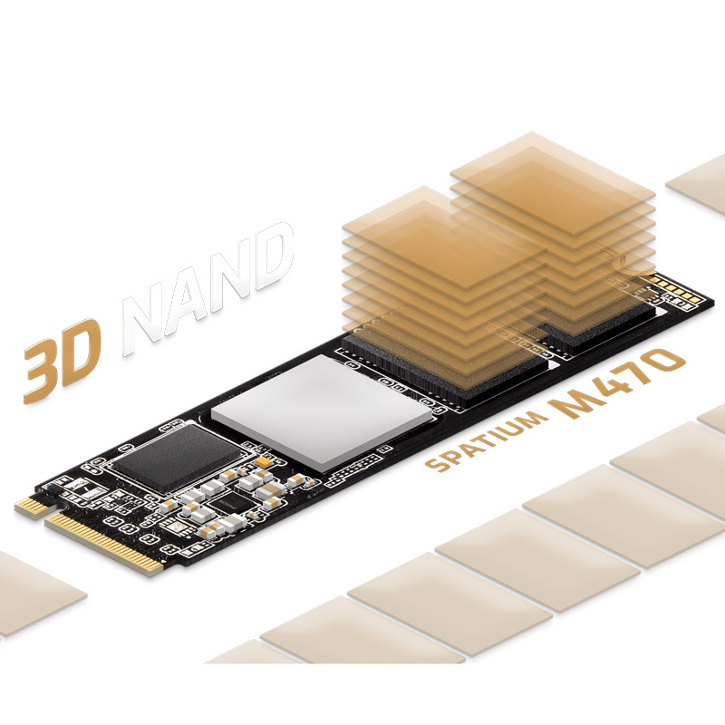 حافظه SSD ام اس آی MSI Spatium M470 2TB M.2