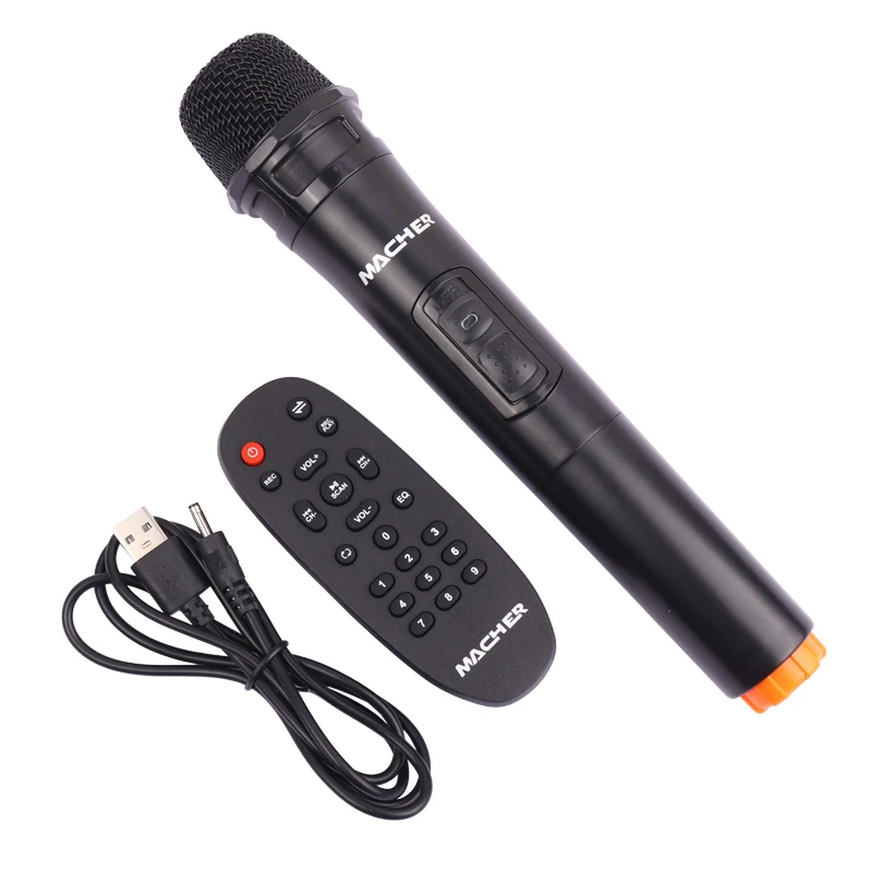 اسپیکر چمدانی بلوتوثی مچر MR-1000 + میکروفون و ریموت کنترل