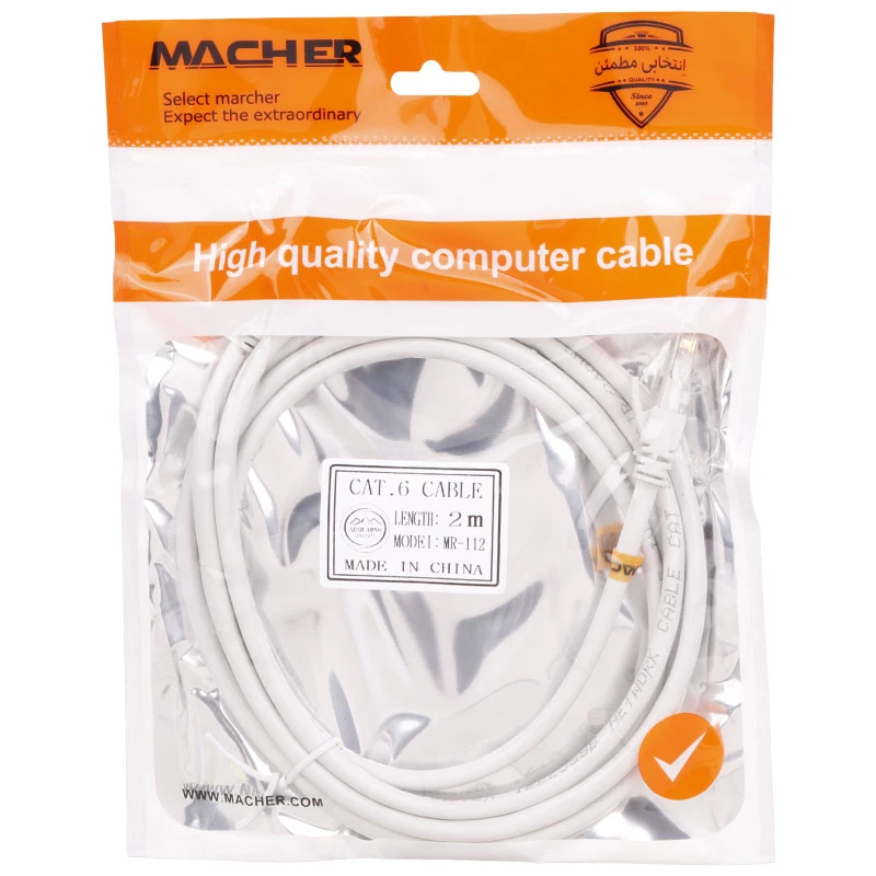 کابل شبکه Macher MR-112 Cat6 2m