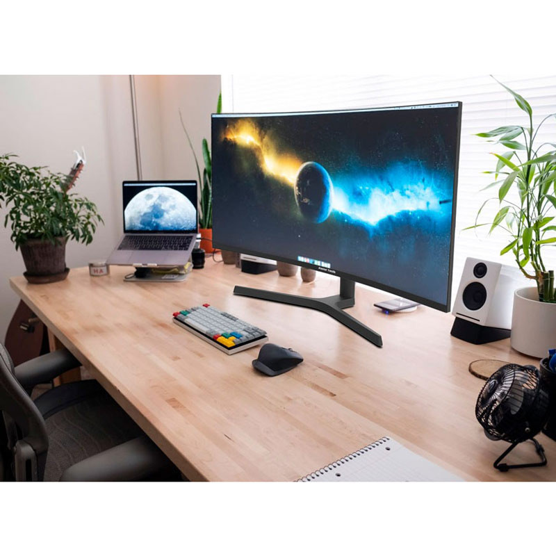 مانیتور گیمینگ خمیده مسترتک MasterTech XG345UQ سایز 34 اینچ