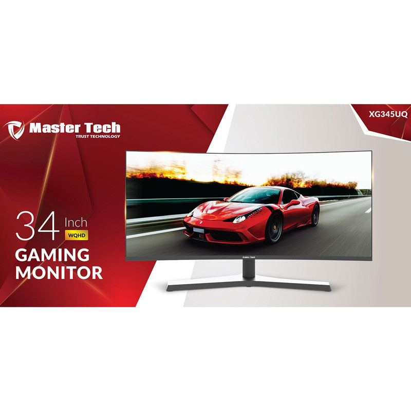 مانیتور گیمینگ خمیده مسترتک MasterTech XG345UQ سایز 34 اینچ