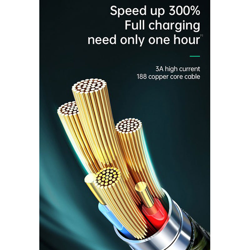 کابل آیفونی فست شارژ Mcdodo CA-806 3A 1.2m