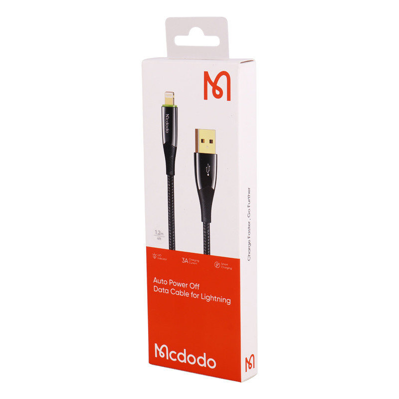 کابل آیفونی فست شارژ Mcdodo CA-806 3A 1.2m