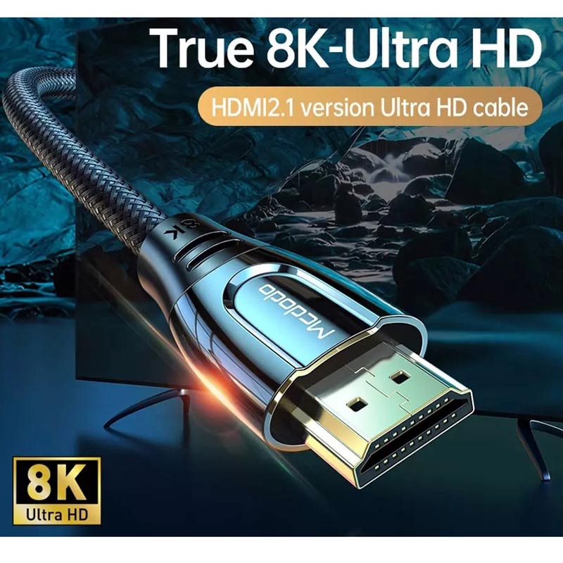 کابل Mcdodo CA-8430 HDMI V2.1 8K 2m