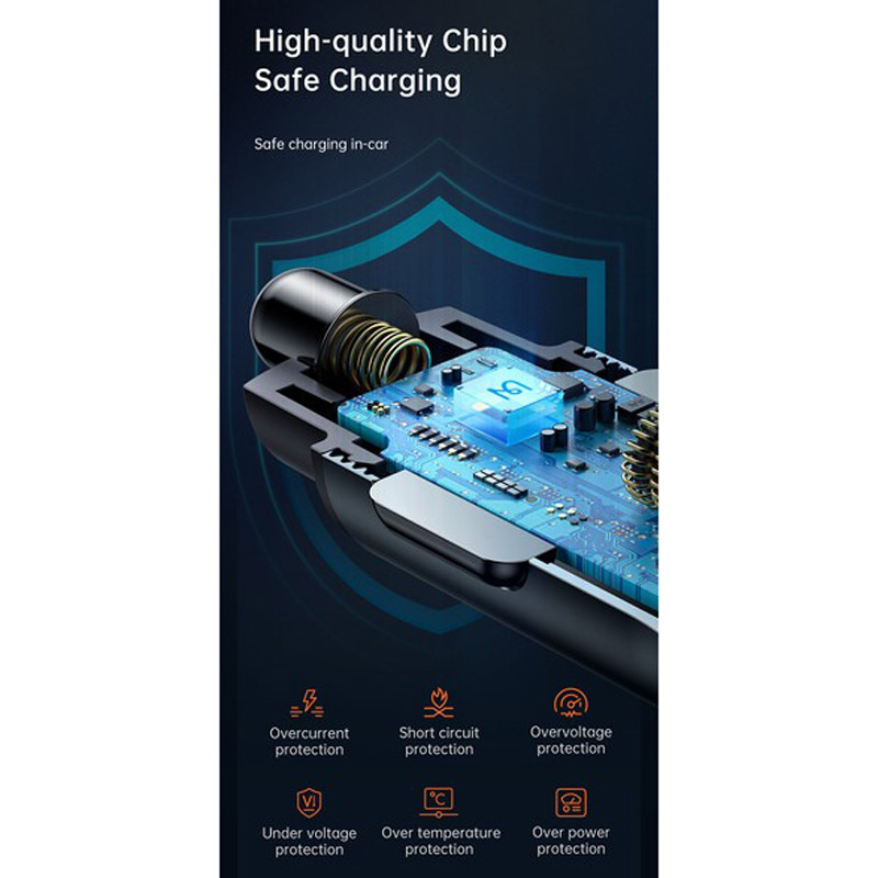 شارژر فندکی فست شارژ Mcdodo CC-1900 5Port 3.4A QC4.0 PD 107W