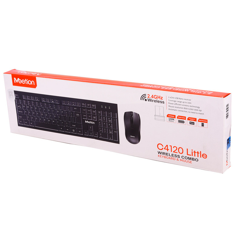 کیبورد و موس بی سیم میشن C4120 Little