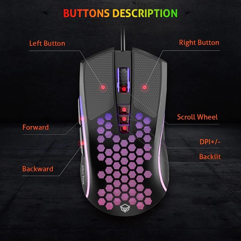 موس گیمینگ Meetion GM015