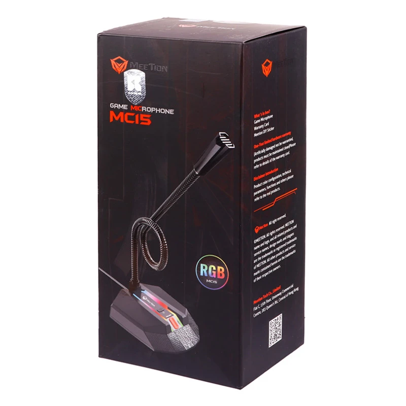 میکروفون رومیزی گیمینگ Meetion MC15